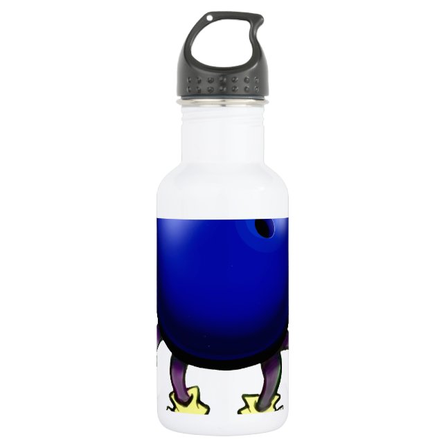 Bowling Trinkflasche (Vorderseite)