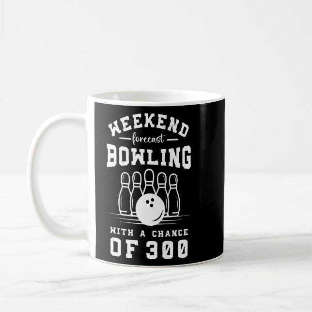 Bowling-Turnier auf Bowling-Strecke für Bowling Cl Kaffeetasse (Links)