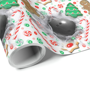 Bowling-Urlaubsgeschenk Geschenkpapier