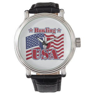 BOWLING USA ARMBANDUHR