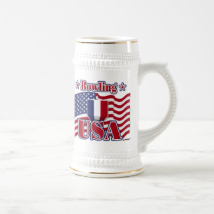 BOWLING USA BIERGLAS