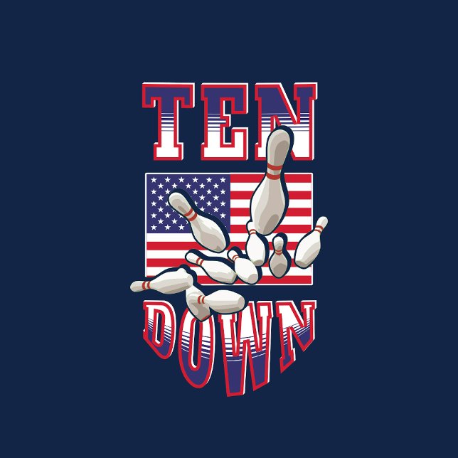 BOWLING USA LEAGUE TEAM STRIKE SPARE T-Shirt (Von Creator hochgeladen)