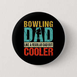 Bowling Vater Funny Bowlers Spare Bowling Button S