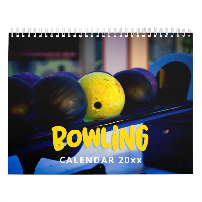 Bowling Wall Calendar Kalender (Titelbild)