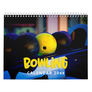 Bowling Wall Calendar Kalender