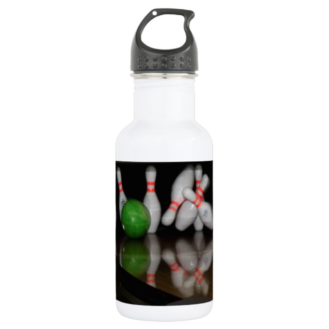 Bowling Wasserflasche (Vorderseite)