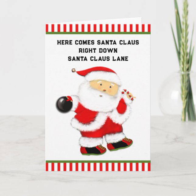 Bowling Weihnachten (Vorderseite)