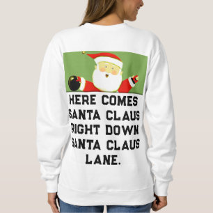 Bowling Weihnachten Sweatshirt