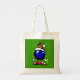 Bowling Weihnachten Tragetasche