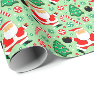 Bowling-Weihnachtsfeiertags-Geschenkverpackungspap Geschenkpapier