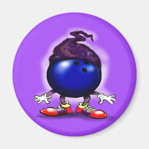 Bowling Wizard Magnet