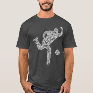 Bowling Word Art Shirsey, Name und Nummer hinzufüg T-Shirt