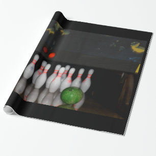Bowling Wrapping Paper Geschenkpapier