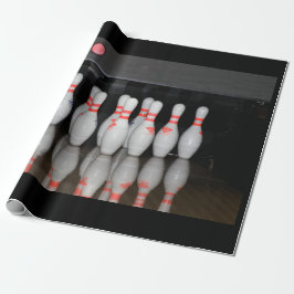 Bowling Wrapping Paper Geschenkpapier