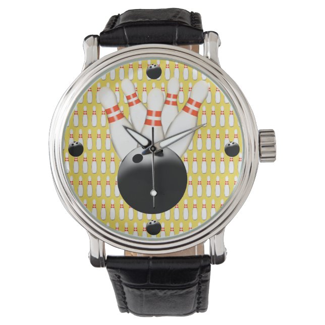 Bowling Wrist Watch Armbanduhr (Vorderseite)