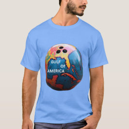 Bowlingball mit Golf von Amerika farbenfroh T-Shirt