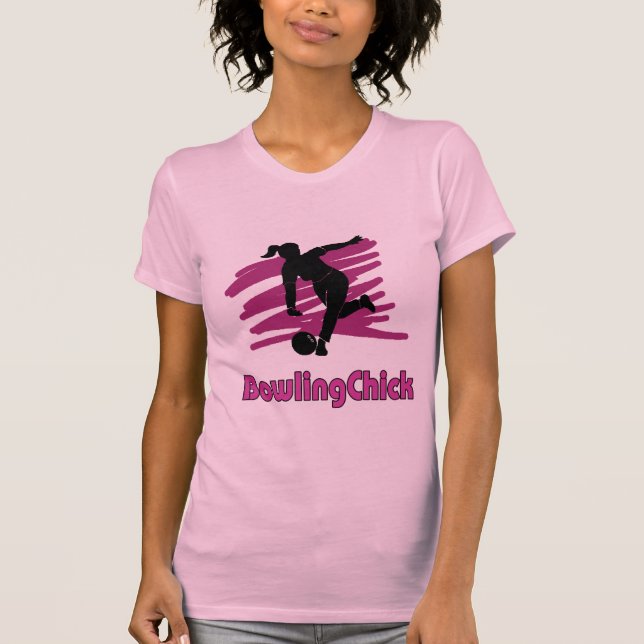BowlingChick Logo T-Shirt (Vorderseite)