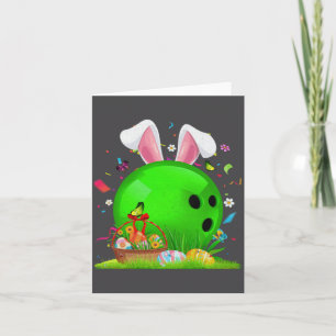 Bowlingkugel Ns Hasenohren Ostertag Jungen Kid _1 Karte