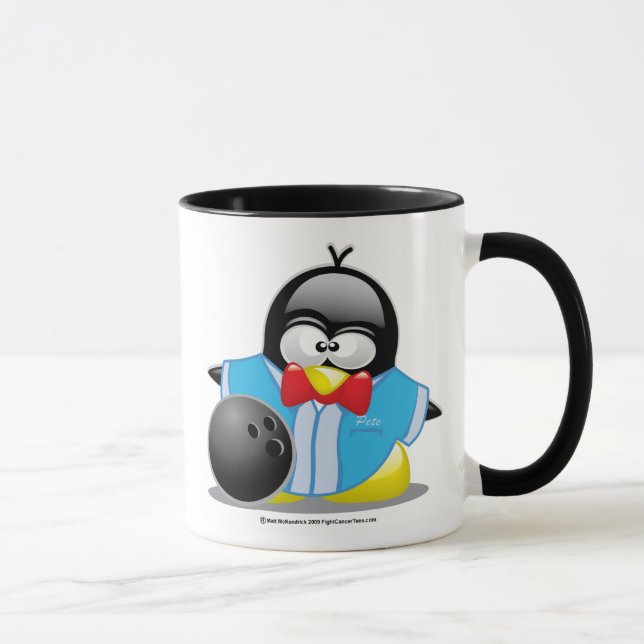 BowlingPenguin Tasse (Rechts)