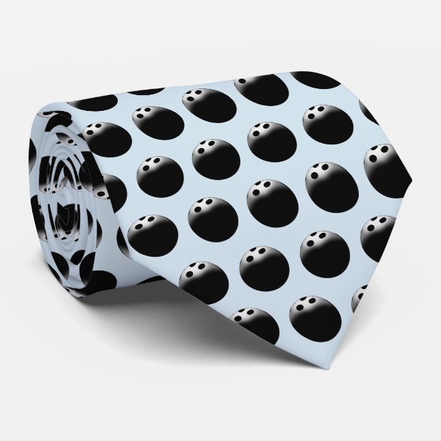 Bowlings-Ball-Krawatte Krawatte (Gerollt)