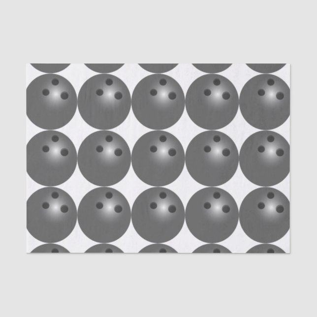 Bowlings-Ball-Seidenpapier Seidenpapier (Vorderseite)