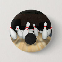 Bowlings-Ball u. Buttone: Modell 3D: