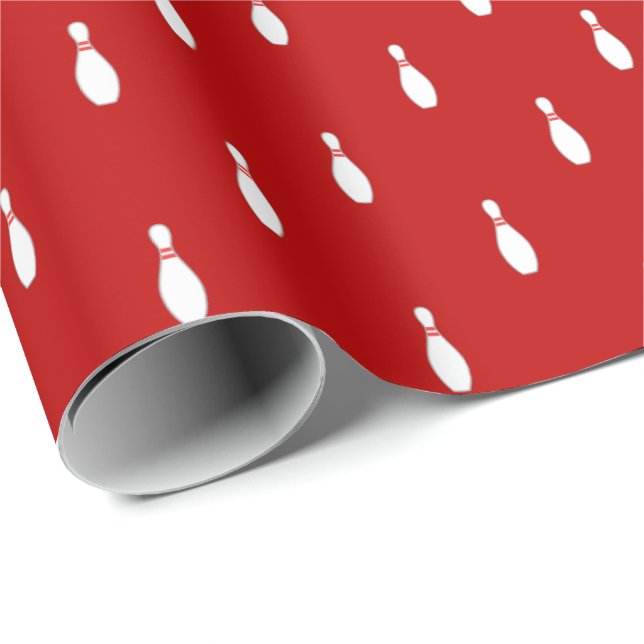 Bowlings-Button-Muster | irgendeine Geschenkpapier (Rolleneckpunkt)