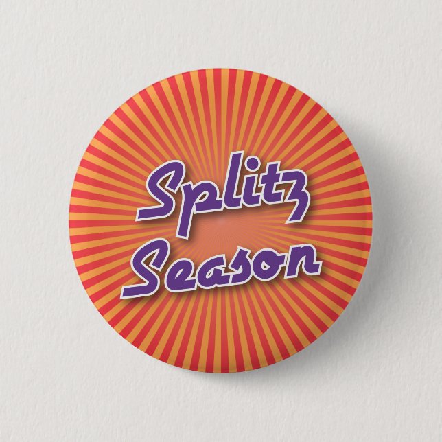 Bowlings-Knopf: Splitz Jahreszeit Button (Vorderseite)