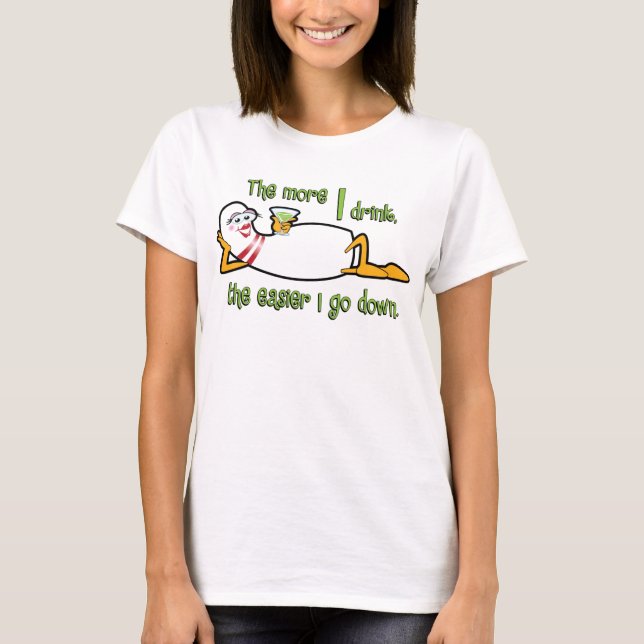 Bowlings-Team-Shirt - mehr trinke ich T-Shirt (Vorderseite)