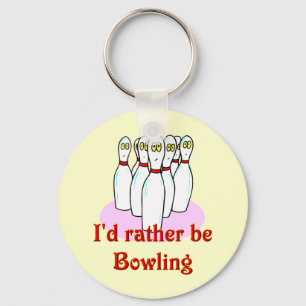 Bowlingsschlüsselring Schlüsselanhänger