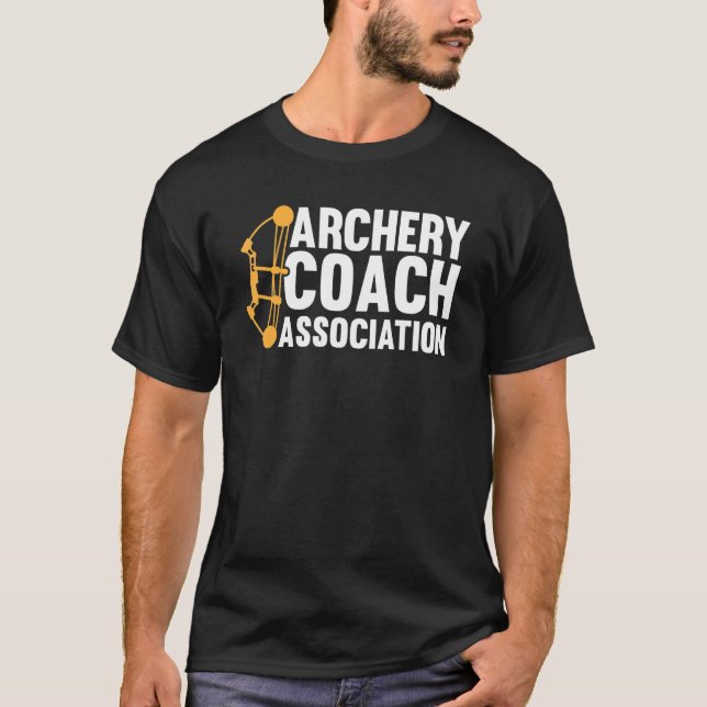 Bowman Bow Archery Coach Association T-Shirt (Vorderseite)