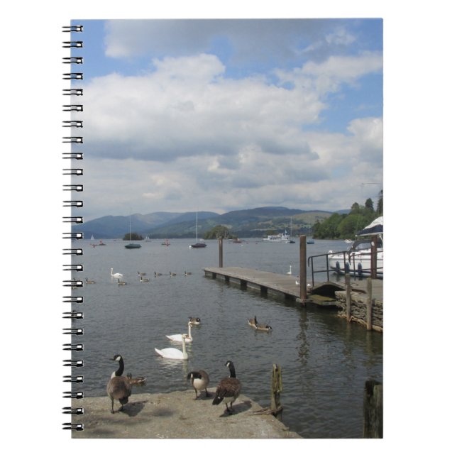 Bowness-on-Windermere Spiral Notebook Notizblock (Vorderseite)