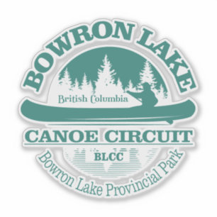 Bowron Lake Canoe Circuit Aufkleber