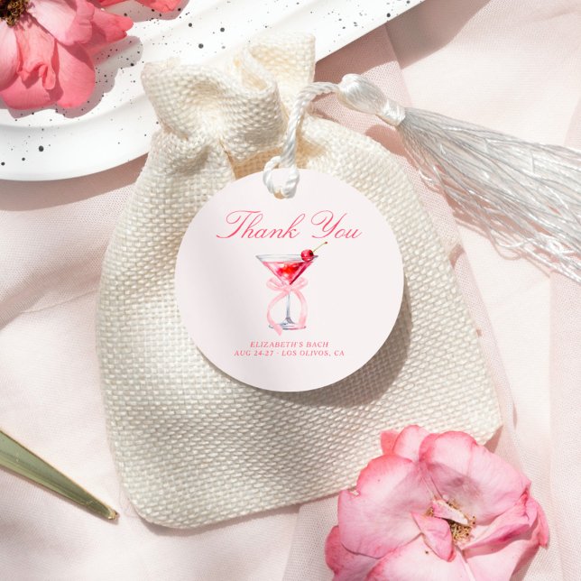 Bows & Babes Coquette Cherries Geschenkanhänger (Von Creator hochgeladen)