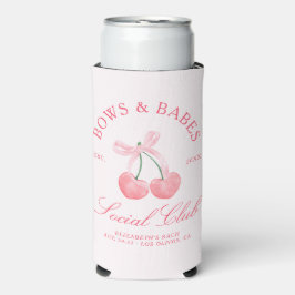 Bows & Babes Coquette Cherries Selters Dosenkühler