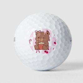 Bows & Bears Golf Balls Golfball