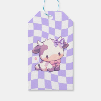 Bows & Bull's Gift Tag Geschenkanhänger