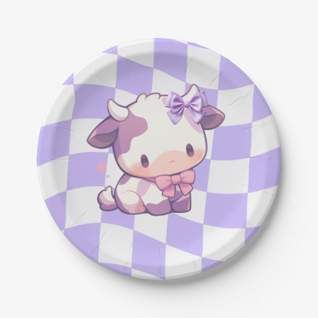 Bows & Bull's Paper Plate Pappteller (Vorderseite)