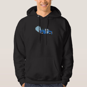 Bows oder Burnouts-Team schlägt Geschlechteroffenb Hoodie