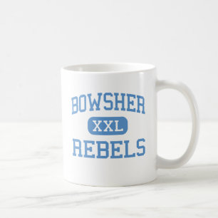 Bowsher - Rebellen - Highschool - Toledo Ohio Kaffeetasse