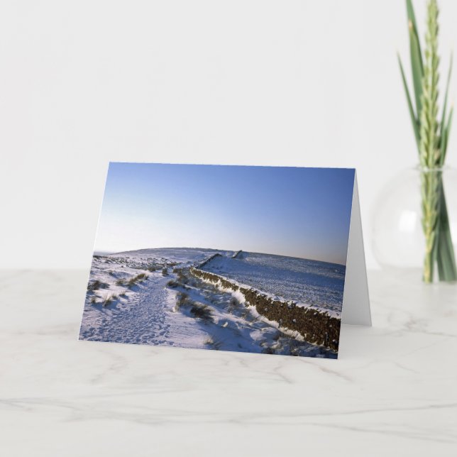 Bowstonegate Winter Feiertagskarte (Vorderseite)