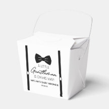 Bowtie Suspenders eine kleine Gentleman Babydusche