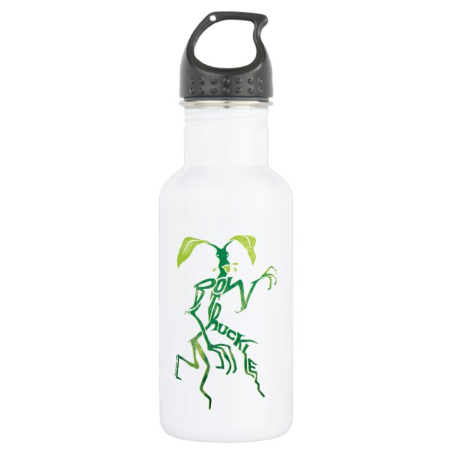 BOWTRUCKLE™ PICKETT™ Typografie Graphic Edelstahlflasche (Vorderseite)