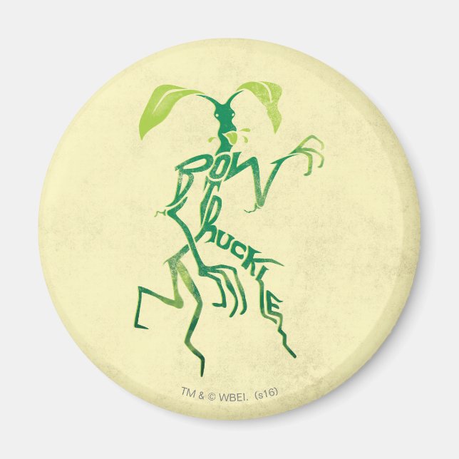 BOWTRUCKLE™ PICKETT™ Typography Graphic Magnet (Vorne)