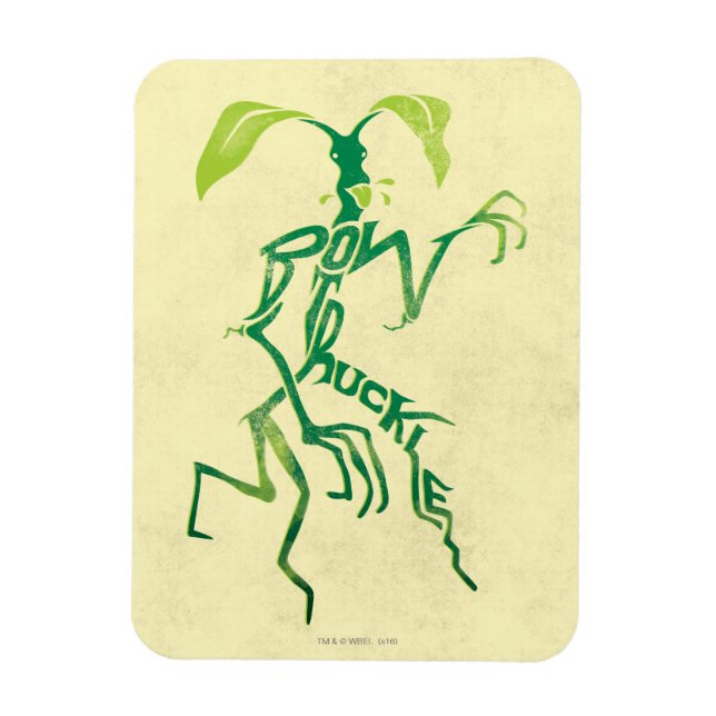 BOWTRUCKLE™ PICKETT™ Typography Graphic Magnet (Vertikal)