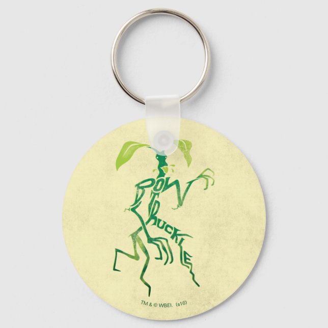 BOWTRUCKLE™ PICKETT™ Typography Graphic Schlüsselanhänger (Vorderseite)