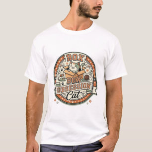Box Besessenheit Katze Box Besessenheit Katze Vint T-Shirt