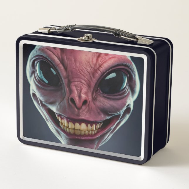 Box Boîte à lunch Alien. (Devant)