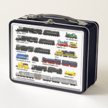 Boîte à lunch Collection de trains PTW