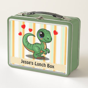 Box Boîte à lunch Cute Dinosaur - Ajouter un nom